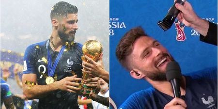 Olivier Giroud stays true to hair promise after winning the World Cup