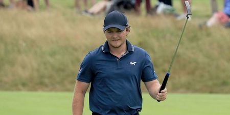 Golfer who finished three shots off Open winner admits he played final round hungover