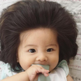 Seven-month-old baby’s hair means she has tens of thousands of Instagram followers