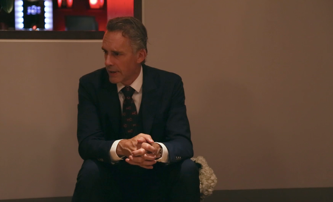 Jordan Peterson talks to JOE backstage at the O2 Arena in London