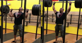 WATCH: Powerlifter easily smashes a 143kg overhead press while wearing flip-flops