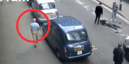 Black cab driver drags unconscious man into the road and leaves him there