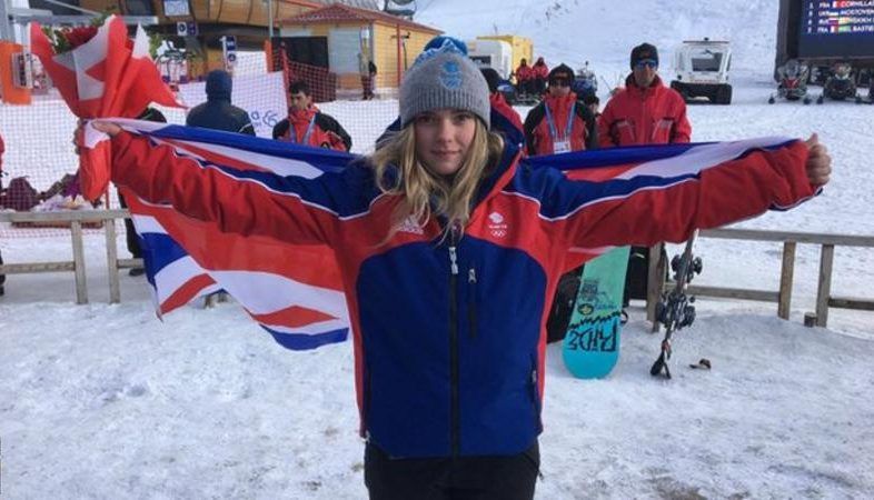 Team GB snowboarder Ellie Soutter (Credit: Team GB)