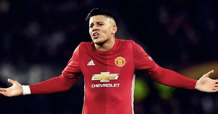Marcos Rojo appears to be closing in on a move to Everton
