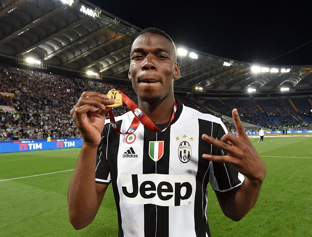 Pogba played for Juventus between 2012 and 2016