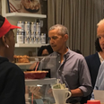 Barack Obama and Joe Biden unexpectedly reunite for lunch at bakery