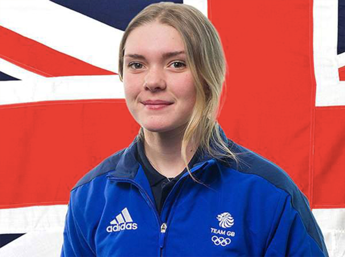 Ellie Soutter in her Team GB kit died by suicide on Wednesday