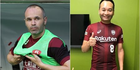 With Andres Iniesta out, FC Tokyo have decided to hire an unconvincing lookalike
