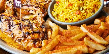 Nando’s are giving away free chicken to A-Level students