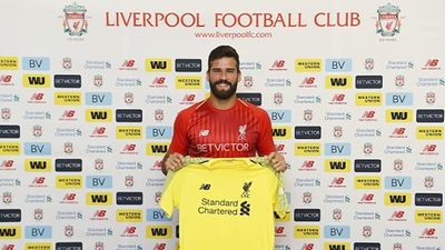 Alisson Becker given provisional squad number ahead of first Liverpool start