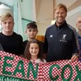 Jürgen Klopp visited Sean Cox and his family during Liverpool’s trip to Dublin