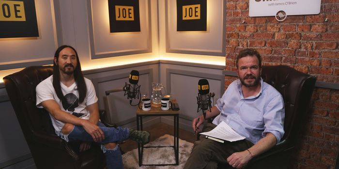 Steve Aoki interview with James O'Brien on the Unfiltered podcast