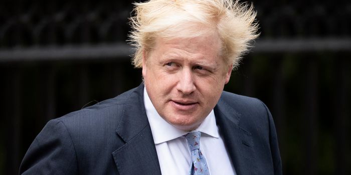 LONDON, ENGLAND - JULY 18: Boris Johnson leaves his grace-and-favour residence in Carlton Gardens near Buckingham Palace on July 18, 2018 in London, England. The Former Foreign Secretary is expected to make his first speech today after resigning from government 9 days ago. (Photo by Dan Kitwood/Getty Images)