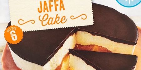Tesco are selling a giant Jaffa Cake for just £1