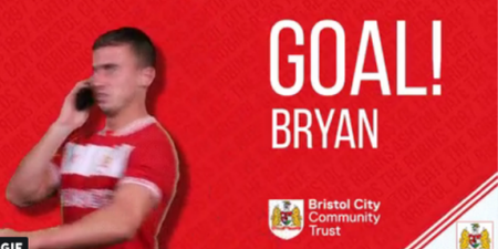 Bristol City post hilarious farewell goal gif to departed left-back Joe Bryan
