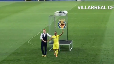 WATCH: Santi Cazorla the star of the weirdest transfer unveiling ever seen