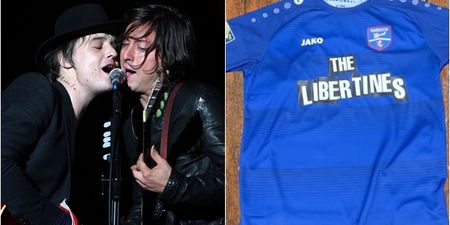 The Libertines are sponsoring Margate FC for the new season