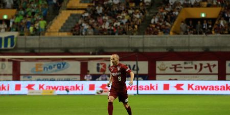 Andres Iniesta’s first J-League goal was an absolute screamer