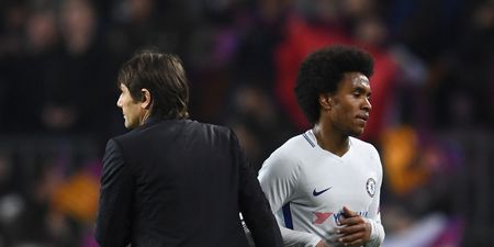 Willian makes it perfectly clear he would’ve left Chelsea had Antonio Conte stayed