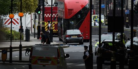 Houses of Parliament barrier car crash is being treated as “suspected terror attack”