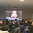 Bristol Rovers accidentally air Babestation to fans at half-time