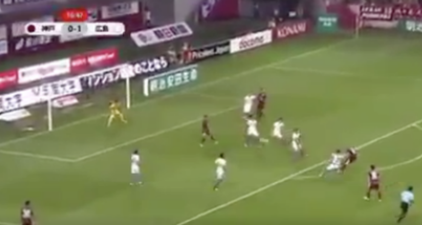 Andrés Iniesta scores another stunning goal for Vissel Kobe in Japan
