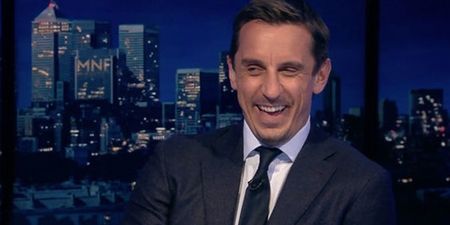 Gary Neville savages Arsenal supporter after Salford City jibe