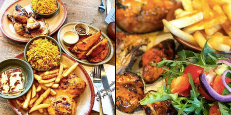 Nando’s is giving away free chicken to A-level students today