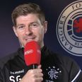 Steven Gerrard handled Robbie Savage’s tricky questions on Celtic very well