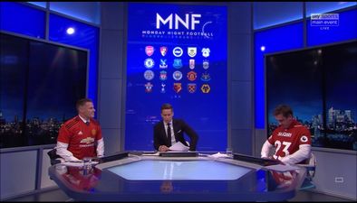 Gary Neville and Jamie Carragher did the unthinkable on MNF