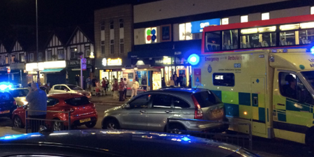 Three people shot outside north London tube station