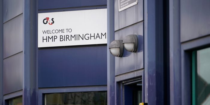 BIRMINGHAM, ENGLAND - AUGUST 20: A welcome to HMP Birmingham sign is displayed outside of Birmingham Prison in Winson Green on August 20, 2018 in Birmingham, England. Birmingham Prison, formerly Winson Green Prison, has been taken over by the government's Ministry of Justice after inspectors said it had fallen into a "state of crisis". Extra staff and a new governor are to be brought in to take over from private firm G4S. (Photo by Christopher Furlong/Getty Images)