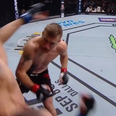 Justin Gaethje’s knockout was so brutal, rival tried to fight on well after it was over