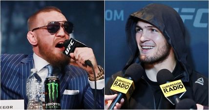 Only one press conference is being held for McGregor-Khabib