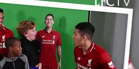 Liverpool’s Virgil Van Dijk and Roberto Firmino prank fans in hilarious video
