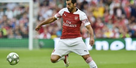 Henrikh Mkhitaryan might not be allowed to play in one of Arsenal’s Europa League matches for political reasons