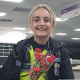 Man buys flowers for police officer who talked him down from bridge