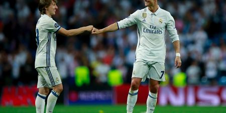 Luka Modric reveals what Ronaldo told him after winning the UEFA Player of the Year award