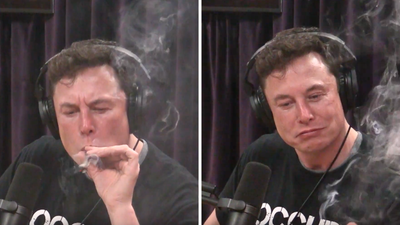 An intensive analysis of Elon Musk smoking a joint
