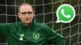 Martin O’Neill speaks about the WhatsApp recording sent about Roy Keane