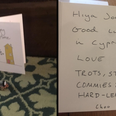 ‘Trots, Stalinists & Commies’ leave good luck card at Joan Ryan’s parliamentary office