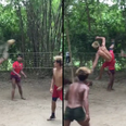 These Muay Thai fighters playing foot tennis have the most tekkers you’ll ever see