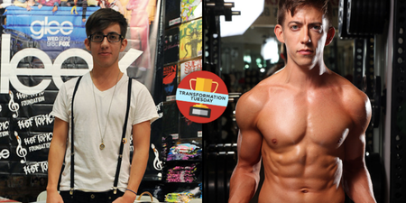 Glee actor Kevin McHale describes how he got ripped