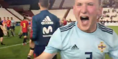 Northern Ireland U21s triumph over Spain in shock victory