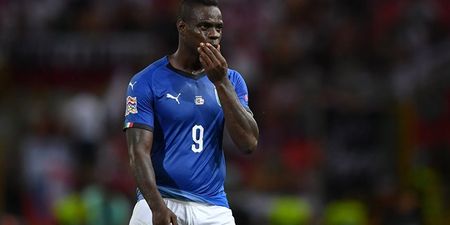 Mario Balotelli returned to preseason training in awful physical condition