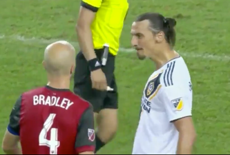 Zlatan Ibrahimovic had a typically Zlatan response to Michael Bradley spat