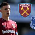 There was a strong reaction to Declan Rice’s performance against Everton