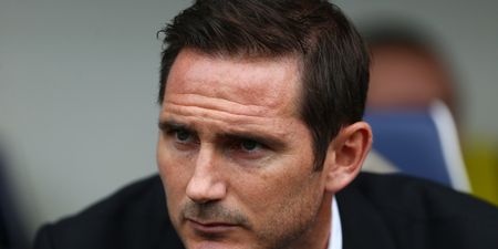 Frank Lampard accepts charge for improper conduct after being sent off at Rotherham