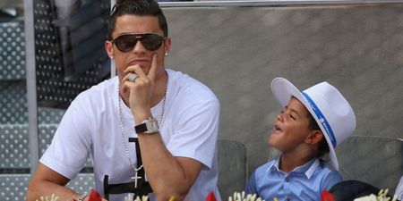 Cristiano Ronaldo Jr believes he can become a better footballer than his dad