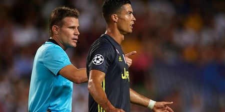This has to be the weirdest theory on Cristiano Ronaldo’s red card against Valencia